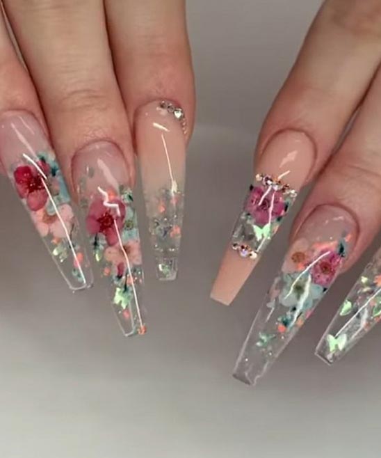 Pretty In Pink Coffin Nail Designs To Adore Tailoringinhindi