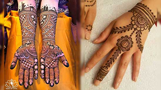 650+ Best Simple Mehndi Designs : Easy Mehendi Design - TailoringinHindi