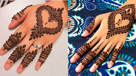 650+ Best Simple Mehndi Designs : Easy Mehendi Design - TailoringinHindi