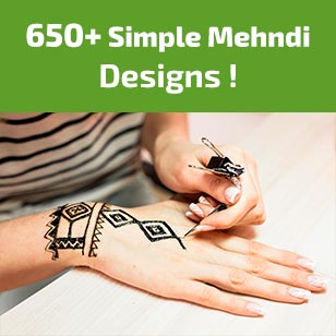 Easy and Simple Mehndi Designs