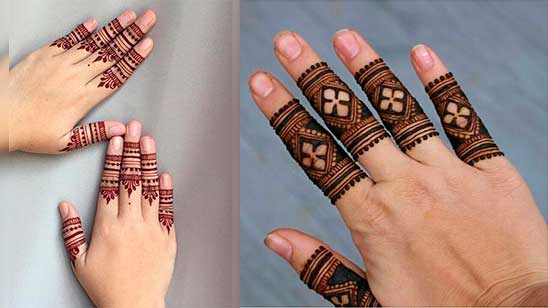 Tasmim Blog Mehndi Designs For Fingers Simple And Eas 