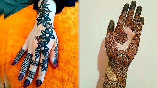 650+ Best Simple Mehndi Designs : Easy Mehendi Design - TailoringinHindi