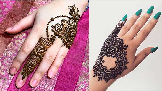 650+ Best Simple Mehndi Designs : Easy Mehendi Design - TailoringinHindi