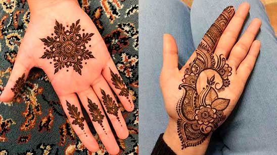 12 Simple Henna/Mehndi Designs for Men and Groom