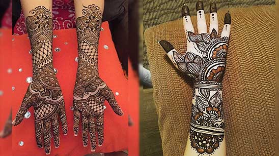 Simple Mehndi Designs for Front Hands Step By Step