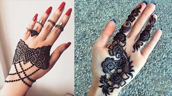 650+ Best Simple Mehndi Designs : Easy Mehendi Design - TailoringinHindi