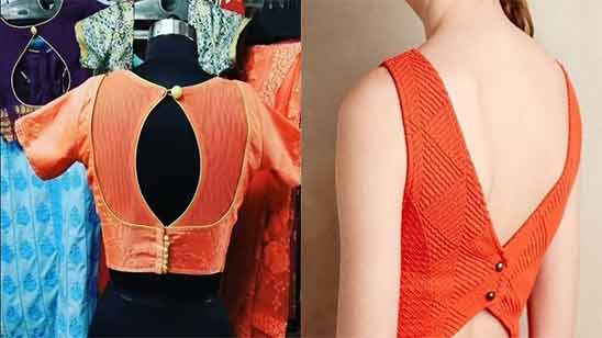 100+ Boat Neck Blouse Designs Front and Back Images - TailoringinHindi