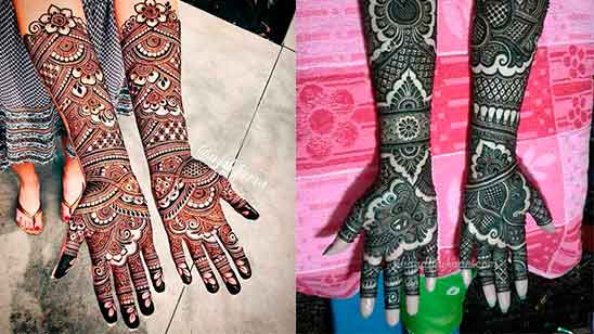 Full Hand Mehndi Design Simple And Easy