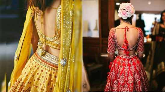 Big Border Silk Saree Blouse Designs