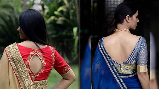 Silk Saree Blouse Designs Latest
