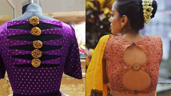 16 Simple Blouse Designs for Silk Sarees to Flaunt the Ethnic Look