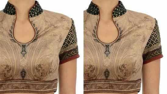 Collar Blouse Design