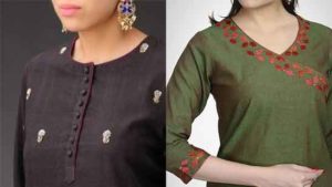 50+ Churidar Neck Designs | Photo Patterns Images - TailoringinHindi