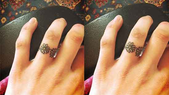 Ring Finger Mehndi Design