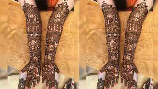 Royal Bridal Mehndi Designs