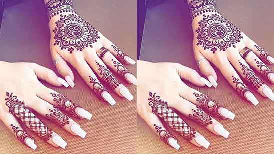 50+ Royal Finger Mehndi Designs 2024 (Front & Back) - TailoringinHindi