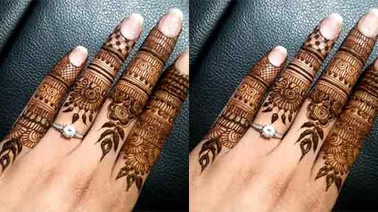 20+ simple mehndi design ideas to save for weddings and other occasions! | Bridal  Mehendi and Makeup | Wedding Blog