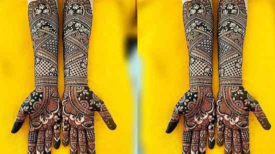 Wedding Bridal Mehndi Design