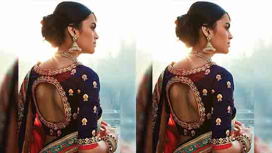 100+ Wedding Blouse Designs | Saree Back Design - TailoringinHindi