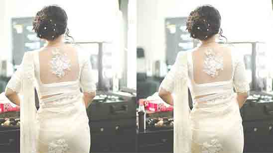 Wedding Net Blouse Design