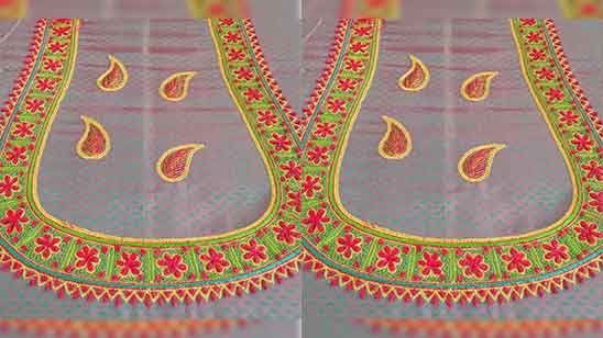 Aari Thread Work Blouse Designs
