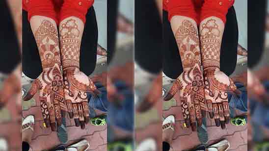 Arabic Simple Mehndi Designs For Front Hands
