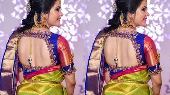 Bridal Aari Work Wedding Blouse Designs