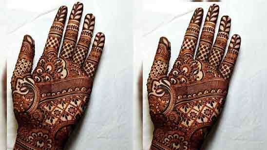Easy Simple Mehndi Design For Front Hand