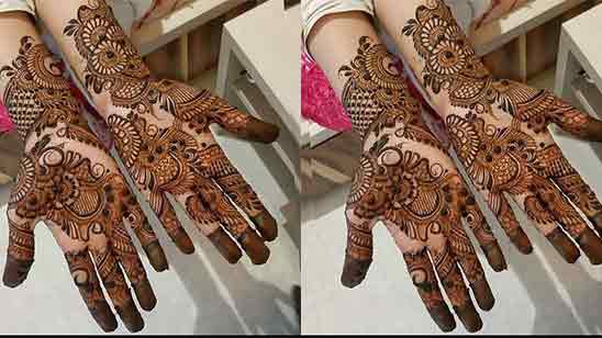 Easy Simple Mehndi Design For Front Hand