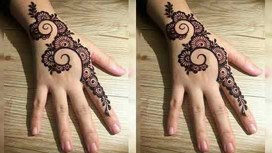 Finger Mehndi Design Simple And Easy