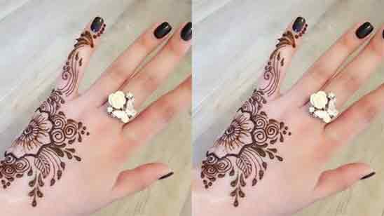 Foot Mehndi Design Simple And Easy