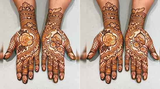 Full Hand Mehndi Design