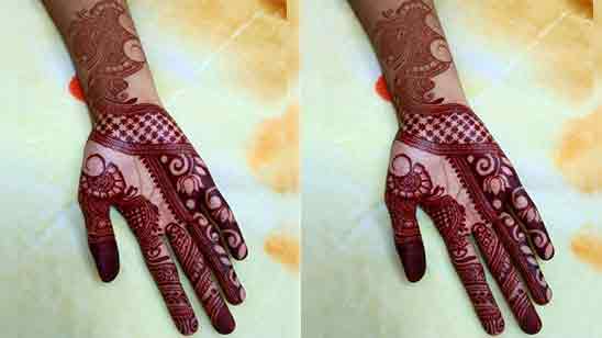 Full Hand Simple Mehndi Design Easy And Beautiful