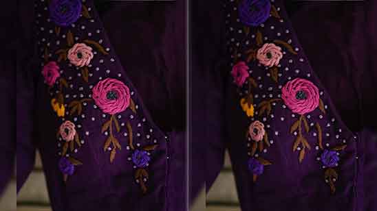 Hand Embroidery Designs For Neck