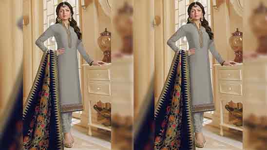 High Neck Design For Salwar Suit