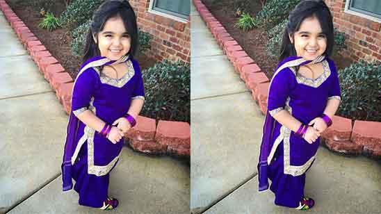 Punjabi Salwar Suit For Baby Girl