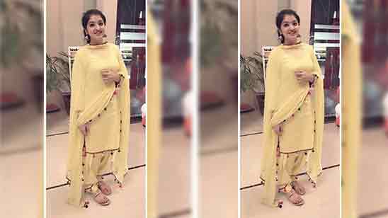 Punjabi Salwar Suit For Girl
