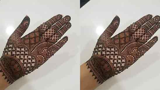 Simple And Beautiful Mehndi Designs For Front Hands