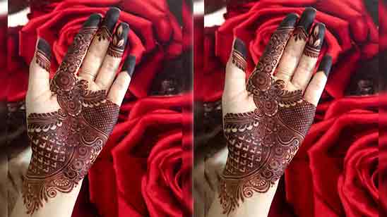 Simple And Easy Mehndi Designs For Front Hands