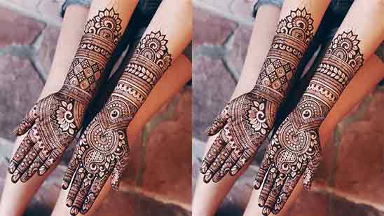 Simple Mehndi Designs For Front Hands For Beginners