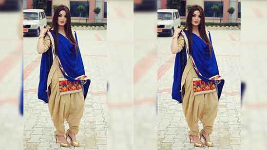 Simple Punjabi Salwar Suit