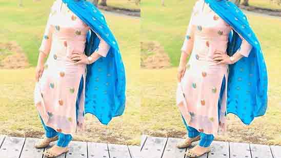 Simple Salwar Suit For Girls