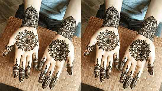 Very Simple Mehndi Designs For Front Hands