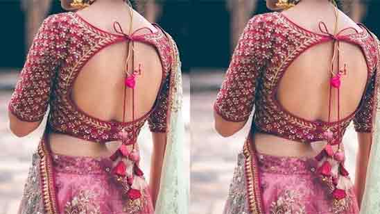 Blouse designs back side for lehenga – Best blouse designs images | Blouse  designs, Blouse neck designs, Saree blouse designs – Blouses Discover the  Latest Best Selling Shop women's shirts high-quality