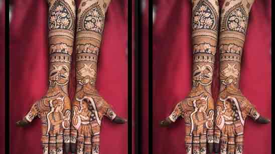 Best Bridal Mehndi Designs for Full Hands