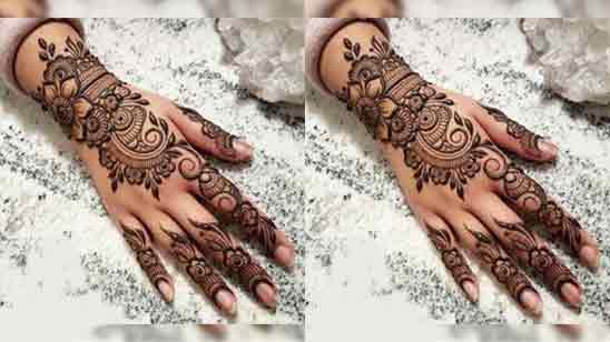 Bridal Arabic Mehndi Design