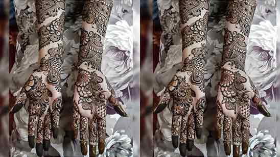 Bridal Mehndi Designs For Full Hands