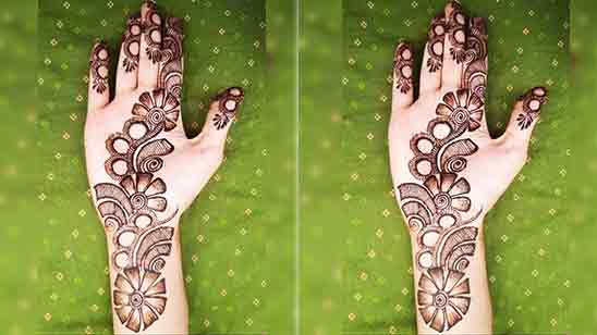 Bridal Mehndi Designs for Full Hands and Legs