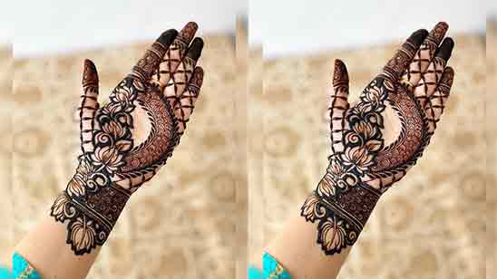 Bridal Simple Mehndi Design