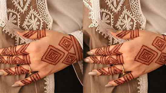 Bridal Simple Mehndi Design